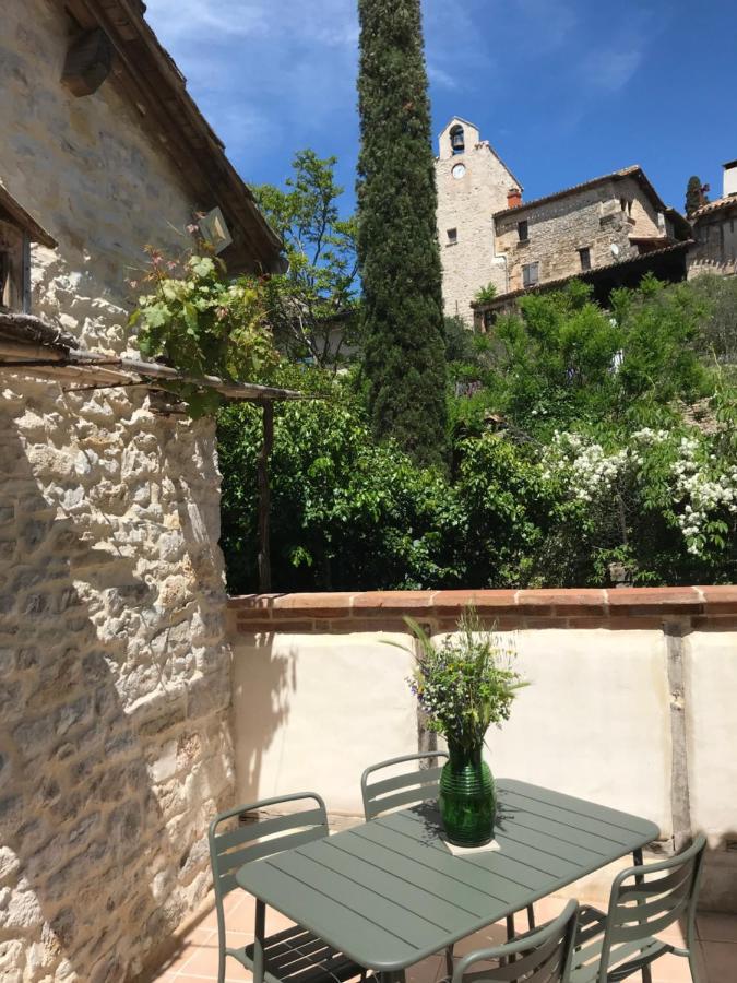 Le Pigeonnier Du Beffroi Villa Bruniquel Bagian luar foto